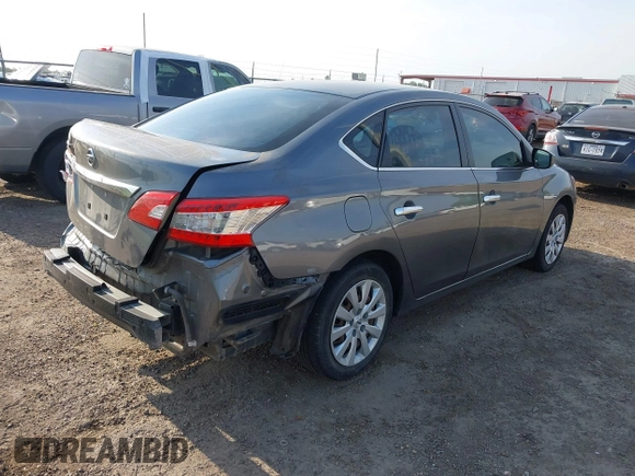 2015 Nissan Sentra SR with VIN 3N1AB7AP3FY366653, listed as a IAAI auction lot 41944214 with 98,521 mi miles and . Bid and sale history available at DreamBid. Image 4.