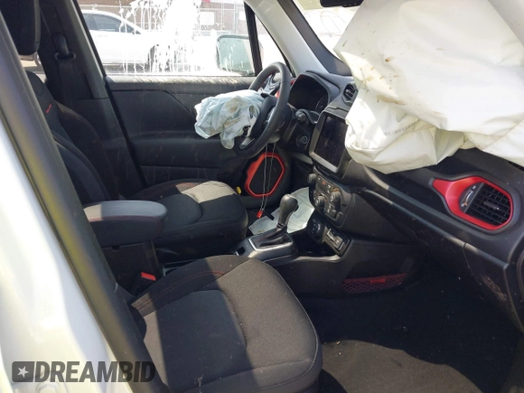 2023 Jeep Renegade Trailhawk with VIN ZACNJDC18PPP12658, listed as a IAAI auction lot 42021264 with 16,187 mi miles and . Bid and sale history available at DreamBid. Image 5.