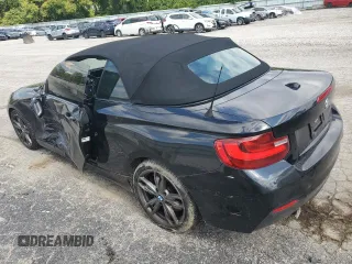 2016 BMW 2 Series M235i with VIN WBA1M1C52GV394388, listed as a Copart auction lot 73257804 with 87,391 mi miles and Salvage Title. Bid and sale history available at carsss.com. Image 2.
