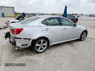 2013 Lexus IS 250 with VIN JTHBF5C2XD5191547, listed as a Copart auction lot 63489765 with 150,290 mi miles and Salvage title. Bid and sale history available at DreamBid. Image 3.
