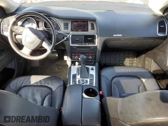 2007 Audi Q7 Premium Plus with VIN WA1EY74L57D065595, listed as a Copart auction lot 62612355 with 155,980 mi miles and Salvage title. Bid and sale history available at DreamBid. Image 8.