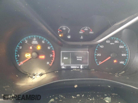 2015 Chevrolet Colorado 4WD WT with VIN 1GCHTAE36F1213461, listed as a Copart auction lot 54248414 with 100,052 mi miles and Salvage Title. Bid and sale history available at DreamBid. Image 9.