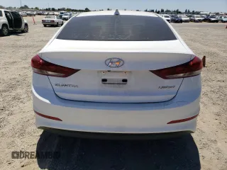 2017 Hyundai Elantra SE with VIN 5NPD84LF7HH091204, listed as a Copart auction lot 60545625 with 82,541 mi miles and Salvage title. Bid and sale history available at DreamBid. Image 6.