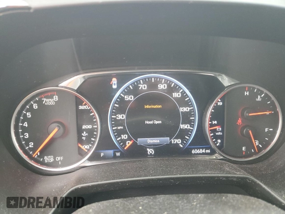 2022 Chevrolet Blazer RS with VIN 3GNKBERS4NS119021, listed as a Copart auction lot 52615455 with 60,684 mi miles and Salvage title. Bid and sale history available at DreamBid. Image 9.