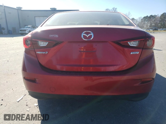 2015 Mazda 3 i SV with VIN JM1BM1T78F1250066, listed as a Copart auction lot 86129084 with 64,437 mi miles and Salvage Title. Bid and sale history available at DreamBid. Image 6.