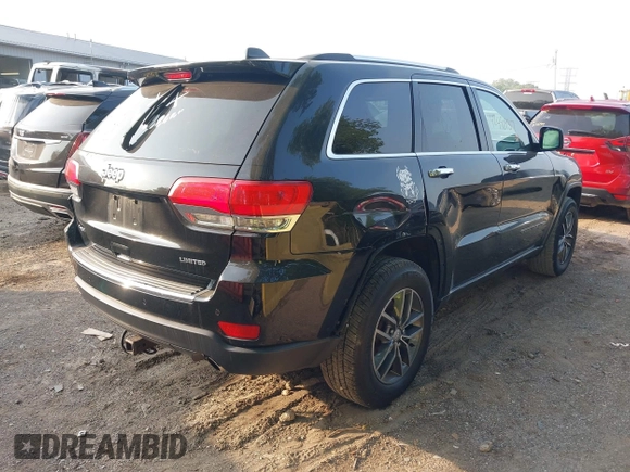 2017 Jeep Grand Cherokee Limited с VIN 1C4RJFBG8HC641246, выставлен на аукционе IAAI как лот 42490937 с пробегом 142 022 миль миль и . История ставок и продаж доступна на DreamBid. Изображение 4.