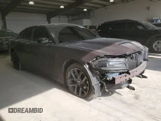 2021 Dodge Charger R/T with VIN 2C3CDXCT0MH668760, listed as a Copart auction lot 47724885 with 39,619 mi miles and Salvage Title. Bid and sale history available at carsss.com. Image 4.