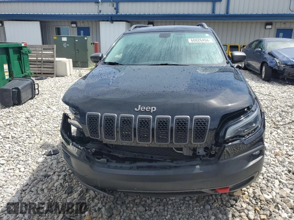 2020 Jeep Cherokee Trailhawk Elite with VIN 1C4PJMBN2LD546324, listed as a Copart auction lot 60826494 with 79,625 mi miles and Salvage title. Bid and sale history available at DreamBid. Image 5.