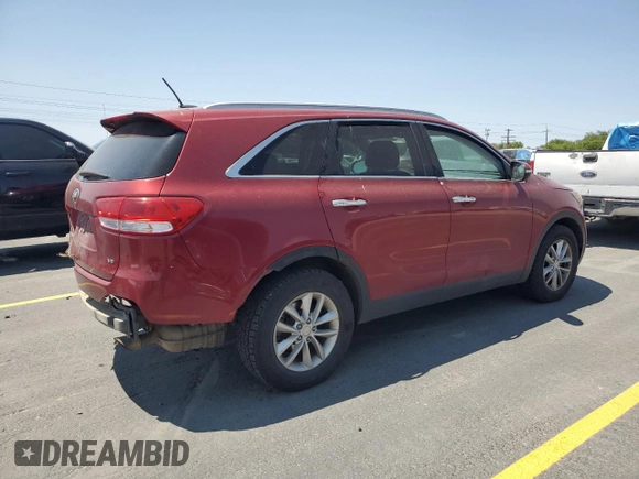 2016 Kia Sorento LX with VIN 5XYPGDA57GG132298, listed as a Copart auction lot 59371125 with 243,646 mi miles and Salvage title. Bid and sale history available at DreamBid. Image 3.