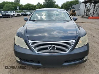 2007 Lexus LS 460 with VIN JTHBL46F175005741, listed as a Copart auction lot 59982435 with 225,398 mi miles and Clean title. Bid and sale history available at DreamBid. Image 5.