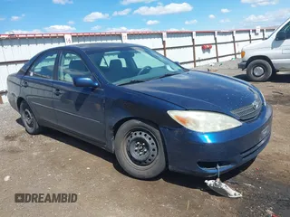 2003 Toyota Camry LE with VIN 4T1BE30K63U228722, listed as a IAAI auction lot 42205293 with 133,806 mi miles and . Bid and sale history available at DreamBid. Image 1.
