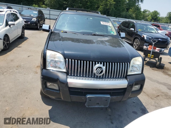 2010 Mercury Mountaineer Premier with VIN 4M2EN4JE6AUJ06045, listed as a Copart auction lot 63107814 with 0 mi miles and Salvage Title. Bid and sale history available at carsss.com. Image 5.