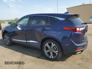 2022 Acura RDX Advance with VIN 5J8TC2H75NL004912, listed as a Copart auction lot 57089065 with 23,728 mi miles and Salvage title. Bid and sale history available at DreamBid. Image 2.