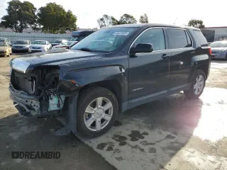 2012 GMC Terrain SLE-1 with VIN 2GKFLREKXC6329711, listed as a Copart auction lot 44623835 with 107,231 mi miles and Salvage Title. Bid and sale history available at carsss.com. Image 1.