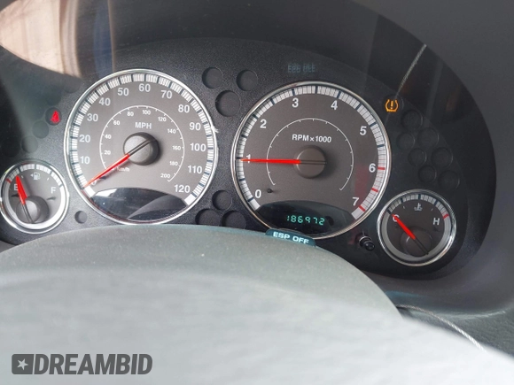 2006 Jeep Liberty Limited with VIN 1J4GK58KX6W221472, listed as a IAAI auction lot 42795155 with 186,972 mi miles and . Bid and sale history available at DreamBid. Image 7.