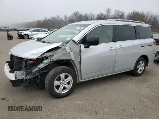 2016 Nissan Quest SV with VIN JN8AE2KP3G9156653, listed as a Copart auction lot 50290355 with 114,965 mi miles and Salvage Title. Bid and sale history available at DreamBid. Image 1.