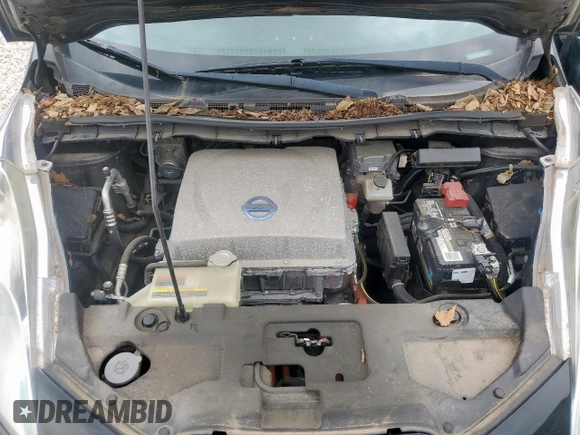 2014 Nissan LEAF SL z VIN 1N4AZ0CP4EC338869, wystawiony jako Copart lot #57100635 z przebiegiem 41 296 mil mil oraz Szkoda całkowita • Salvage title. Historia ofert i sprzedaży dostępna na DreamBid. Obrazek 11.