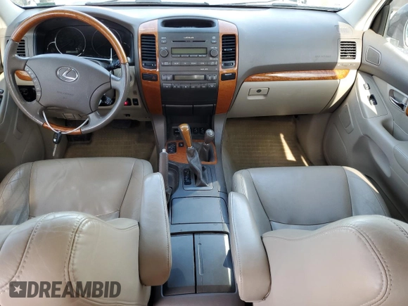 2007 Lexus GX 470 z VIN JTJBT20X170133432, wystawiony jako Copart lot #57578595 z przebiegiem 134 525 mil mil oraz Szkoda całkowita • Salvage title. Historia ofert i sprzedaży dostępna na DreamBid. Obrazek 8.
