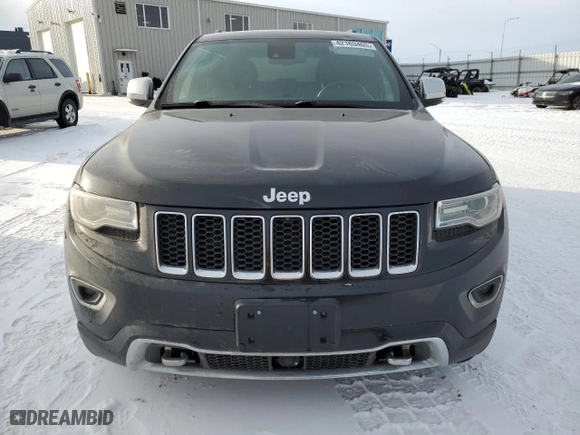 2014 Jeep Grand Cherokee Overland with VIN 1C4RJFCM4EC318893, listed as a Copart auction lot 42163465 with 153,678 mi miles and Clean Title. Bid and sale history available at carsss.com. Image 5.