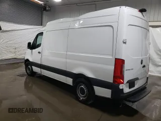 2021 Mercedes-Benz Sprinter Cargo with VIN W1Y4EBHY2MT057616, listed as a Copart auction lot 64847084 with 88,142 mi miles and Clean Title. Bid and sale history available at carsss.com. Image 2.