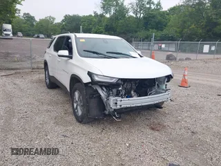 2023 Chevrolet Traverse LT Cloth with VIN 1GNERGKW0PJ175592, listed as a IAAI auction lot 42531153 with 15,045 mi miles and . Bid and sale history available at DreamBid. Image 1.