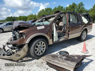 2012 Ford Expedition EL King Ranch with VIN 1FMJK1H59CEF46979, listed as a Copart auction lot 60762964 with 0 mi miles and Non Repairable. Bid and sale history available at carsss.com. Image 1.