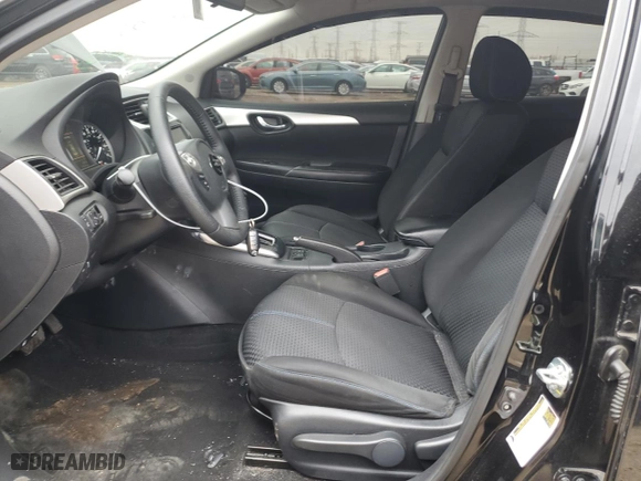 2019 Nissan Sentra S with VIN 3N1AB7APXKY408097, listed as a Copart auction lot 47368415 with 100,141 mi miles and Salvage Title. Bid and sale history available at carsss.com. Image 7.