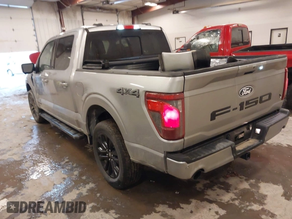 2024 Ford F-150 XLT with VIN 1FTFW3LD8RFA65407, listed as a IAAI auction lot 41523171 with 6,946 mi miles. Bid and sale history available at carsss.com. Image 3.