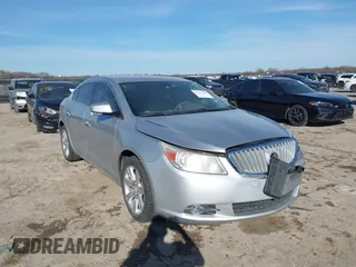 2012 Buick LaCrosse Premium 1 with VIN 1G4GD5E35CF349283, listed as a IAAI auction lot 41357988 with 159,532 mi miles. Bid and sale history available at carsss.com. Image 1.