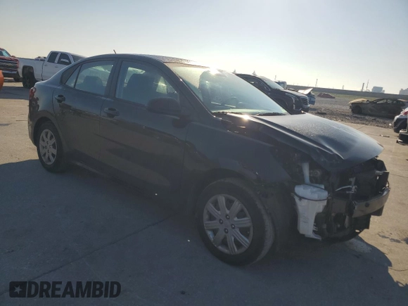 2023 Kia Rio LX with VIN 3KPA24AD7PE616092, listed as a Copart auction lot 47858175 with 73,853 mi miles and Salvage Title. Bid and sale history available at carsss.com. Image 4.