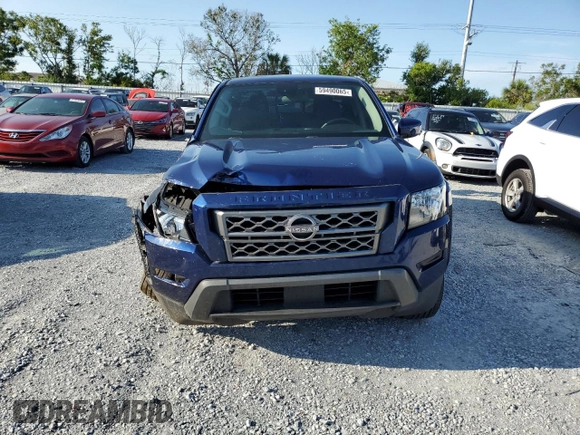 2022 Nissan Frontier SV z VIN 1N6ED1EJ1NN611793, wystawiony jako Copart lot #59490065 z przebiegiem 68 905 mil mil oraz Nie do naprawy • Non repairable. Historia ofert i sprzedaży dostępna na DreamBid. Obrazek 5.