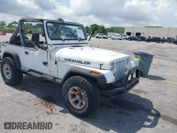 1990 Jeep Wrangler with VIN 2J4FY29T7LJ528844, listed as a IAAI auction lot 42354175 with 69,349 mi miles and . Bid and sale history available at DreamBid. Image 1.