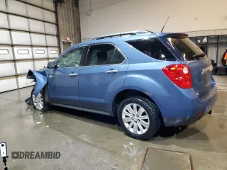 2011 Chevrolet Equinox LTZ with VIN 2CNFLGEC4B6265278, listed as a Copart auction lot 47485685 with 109,648 mi miles and Salvage Title. Bid and sale history available at carsss.com. Image 2.