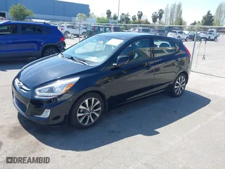 2017 Hyundai Accent Sport with VIN KMHCU5AE4HU355990, listed as a IAAI auction lot 42034435 with 181,831 mi miles. Bid and sale history available at carsss.com. Image 18.