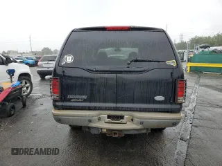 2001 Ford Excursion Limited z VIN 1FMSU43F31EC18728, wystawiony jako Copart lot #58974105 z przebiegiem 266 747 mil mil oraz Szkoda całkowita • Salvage title. Historia ofert i sprzedaży dostępna na DreamBid. Obrazek 6.