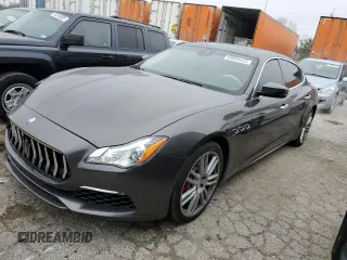 2017 Maserati Quattroporte z VIN ZAM56RRL5H1216630, wystawiony jako Copart lot #69894412 z przebiegiem 27 232 mil mil oraz . Historia ofert i sprzedaży dostępna na DreamBid. Obrazek 1.