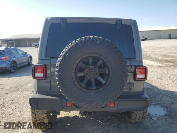 2021 Jeep Wrangler Unlimited Sahara Altitude with VIN 1C4HJXEG0MW632630, listed as a Copart auction lot 51428275 with 36,269 mi miles and Salvage title. Bid and sale history available at DreamBid. Image 6.