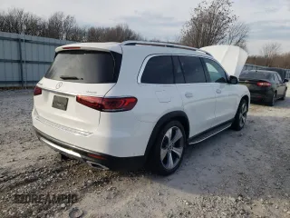 2022 Mercedes-Benz GLS with VIN 4JGFF5KE4NA735818, listed as a Copart auction lot 73004842 with 564 mi miles. Bid and sale history available at carsss.com. Image 3.
