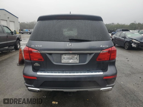 2013 Mercedes-Benz GL-Class GL 550 with VIN 4JGDF7DE4DA145293, listed as a Copart auction lot 48491435 with 254,040 mi miles and Clean Title. Bid and sale history available at carsss.com. Image 6.