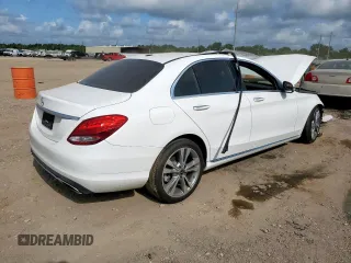 2018 Mercedes-Benz C 300 with VIN 55SWF4JB7JU269131, listed as a Copart auction lot 58017525 with 66,755 mi miles and Salvage title. Bid and sale history available at DreamBid. Image 3.