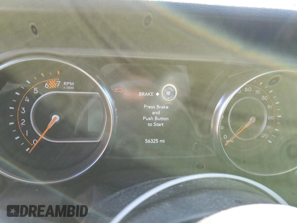 2021 Jeep Wrangler Sport S with VIN 1C4GJXANXMW751236, listed as a Copart auction lot 50683115 with 56,325 mi miles and Salvage Title. Bid and sale history available at DreamBid. Image 9.