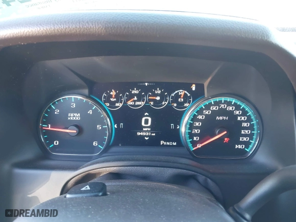 2016 Chevrolet Tahoe LTZ with VIN 1GNSKCKC9GR205745, listed as a IAAI auction lot 41710241 with 94,931 mi miles. Bid and sale history available at carsss.com. Image 7.