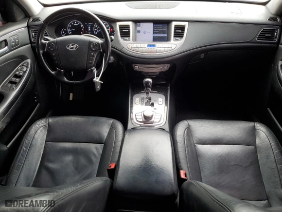 2012 Hyundai Genesis 4.6L with VIN KMHGC4DF3CU175413, listed as a Copart auction lot 47983115 with 126,494 mi miles and Salvage Title. Bid and sale history available at carsss.com. Image 8.
