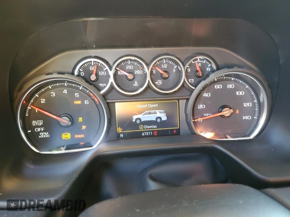 2021 Chevrolet Tahoe LT with VIN 1GNSCNKD6MR234195, listed as a Copart auction lot 57803065 with 67,511 mi miles and Salvage title. Bid and sale history available at DreamBid. Image 9.