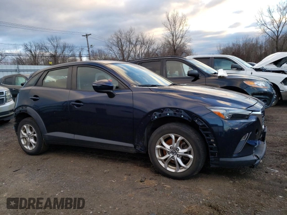2019 Mazda CX-3 Sport with VIN JM1DKFB71K1450746, listed as a Copart auction lot 86714704 with 60,400 mi miles and Salvage Title. Bid and sale history available at carsss.com. Image 4.