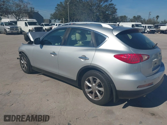 2008 Infiniti EX Journey with VIN JNKAJ09E48M306864, listed as a IAAI auction lot 41469613 with 121,767 mi miles and . Bid and sale history available at carsss.com. Image 3.