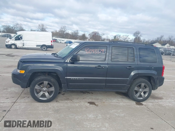2015 Jeep Patriot High Altitude with VIN 1C4NJRFBXFD145130, listed as a IAAI auction lot 42043379 with 82,420 mi miles and . Bid and sale history available at carsss.com. Image 14.