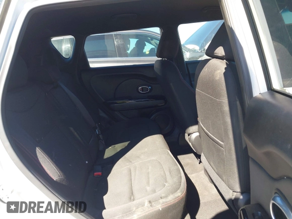 2014 Kia Soul + with VIN KNDJP3A57E7034169, listed as a IAAI auction lot 41858390 with 136,943 mi miles. Bid and sale history available at carsss.com. Image 8.