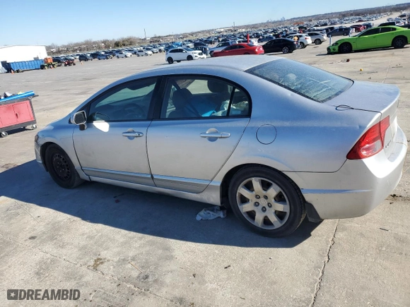 2007 Honda Civic Sdn LX with VIN 1HGFA16507L111352, listed as a Copart auction lot 41507465 with 157,570 mi miles and Salvage Title. Bid and sale history available at carsss.com. Image 2.