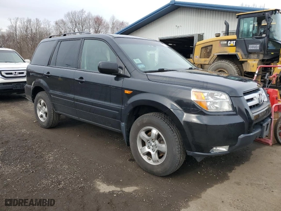 2006 Honda Pilot EX-L with VIN 2HKYF18526H549699, listed as a Copart auction lot 51979225 with 161,065 mi miles and Clean Title. Bid and sale history available at carsss.com. Image 4.